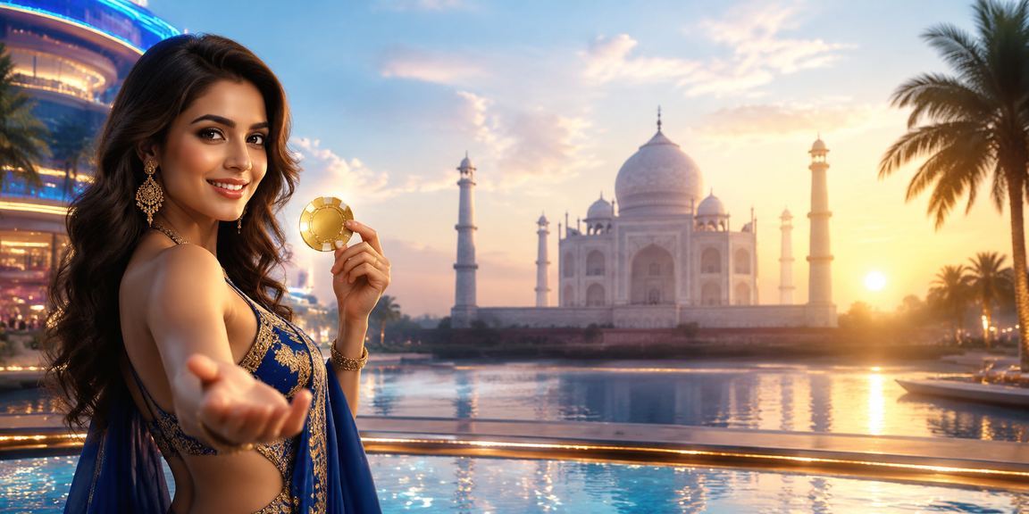 Taj Mahal with VIP bonus signage