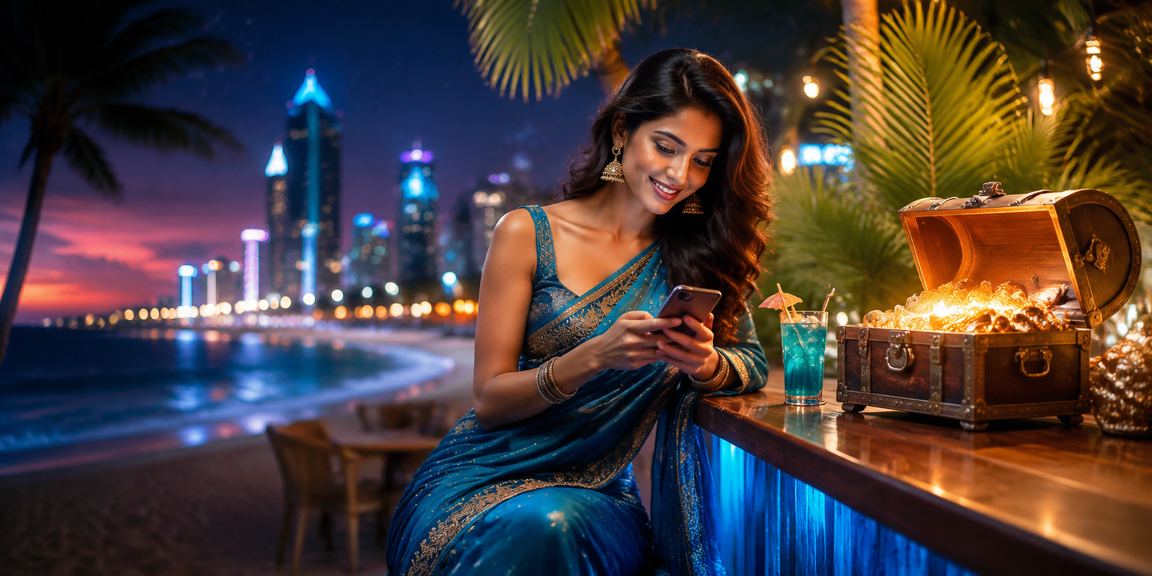 User playing Teen Patti on mobile in Bangalore